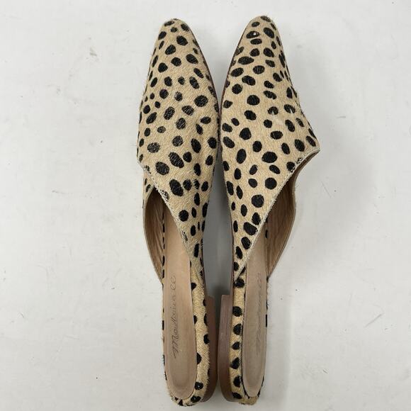 MADEWELL Remi Mule Sand Dune Spotted Multi Remi Slip On Mules Womens Size 6.5 - Picture 8 of 11